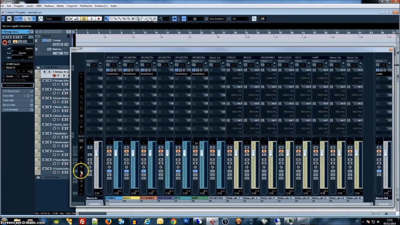Cubase Composing Chamber Orchestra